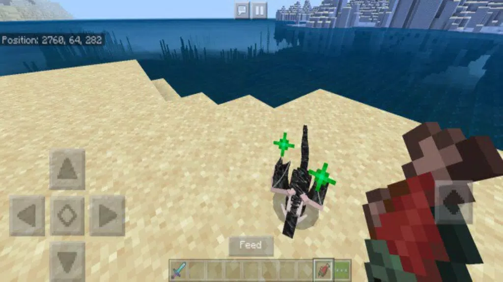 MCPE Dragon Addon Fantasy Captura de tela 1