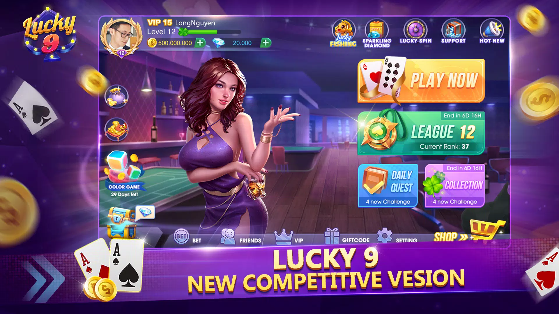 Lucky 9 Screenshot 0