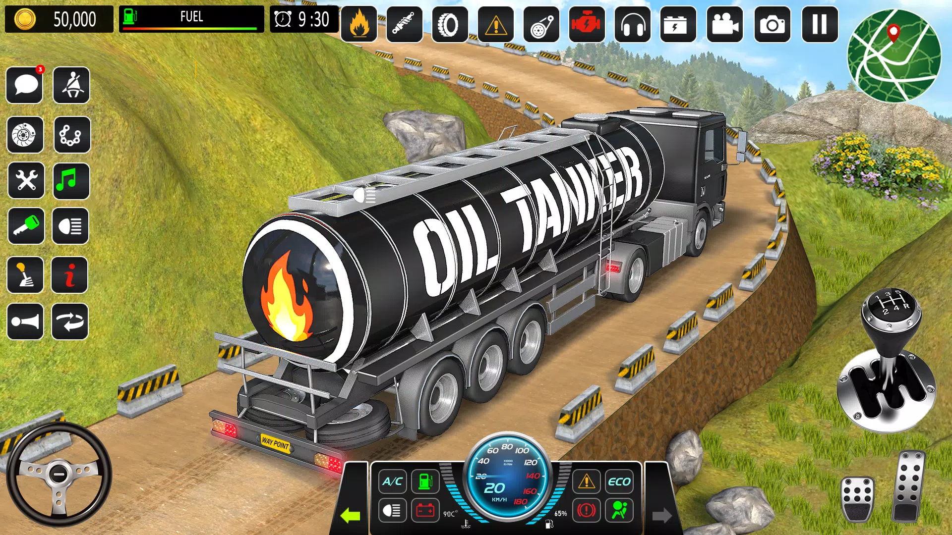 Mountain Truck Driving Games Tangkapan skrin 0