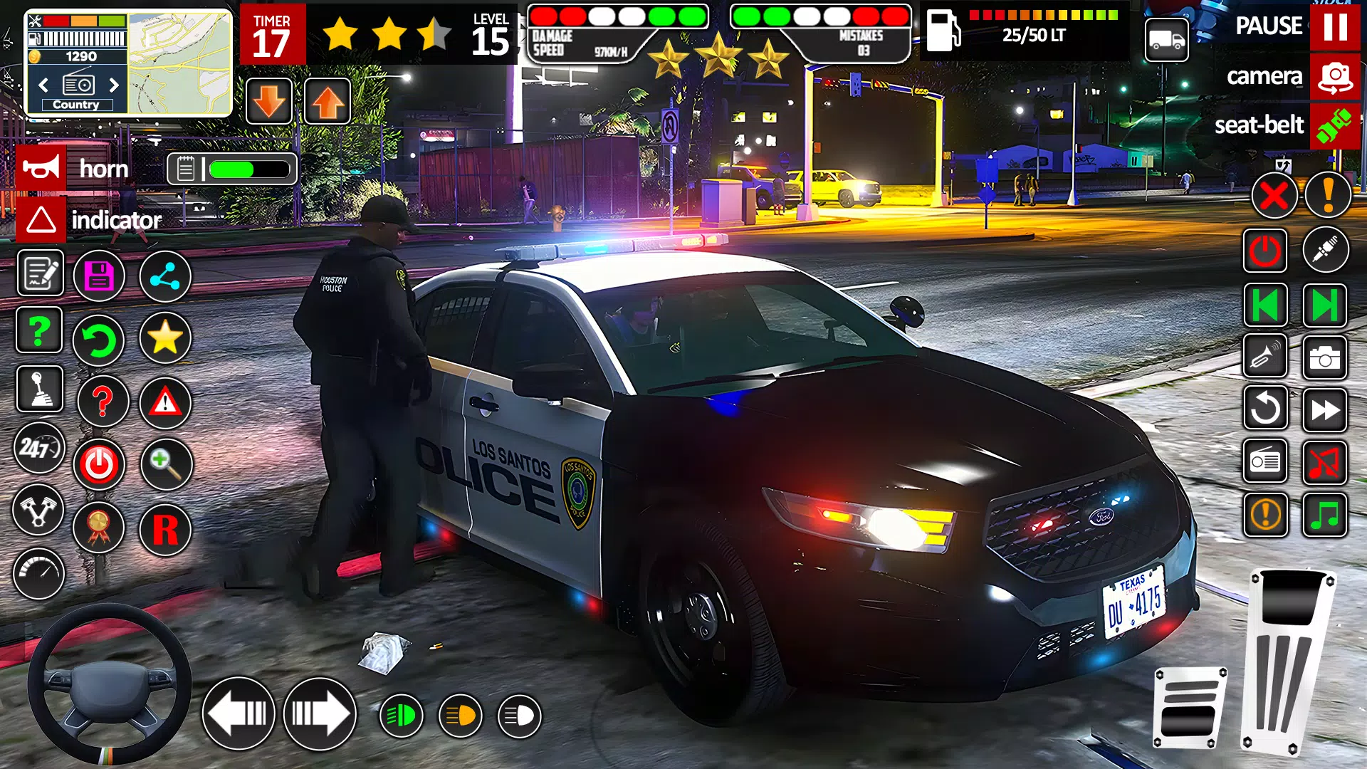 Car Chase Game Cop Simulator Tangkapan skrin 0