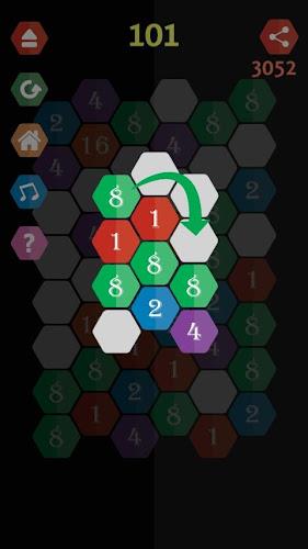 Connect Cells - Hexa Puzzle Скриншот 3