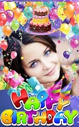 Birthday Photo Frames & Editor ภาพหน้าจอ 0