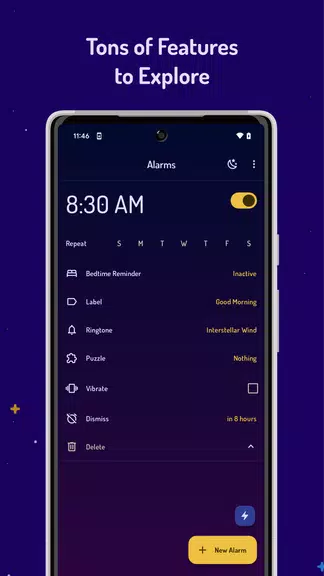 Wakey Alarm Clock ဖန်သားပြင်ဓာတ်ပုံ 3