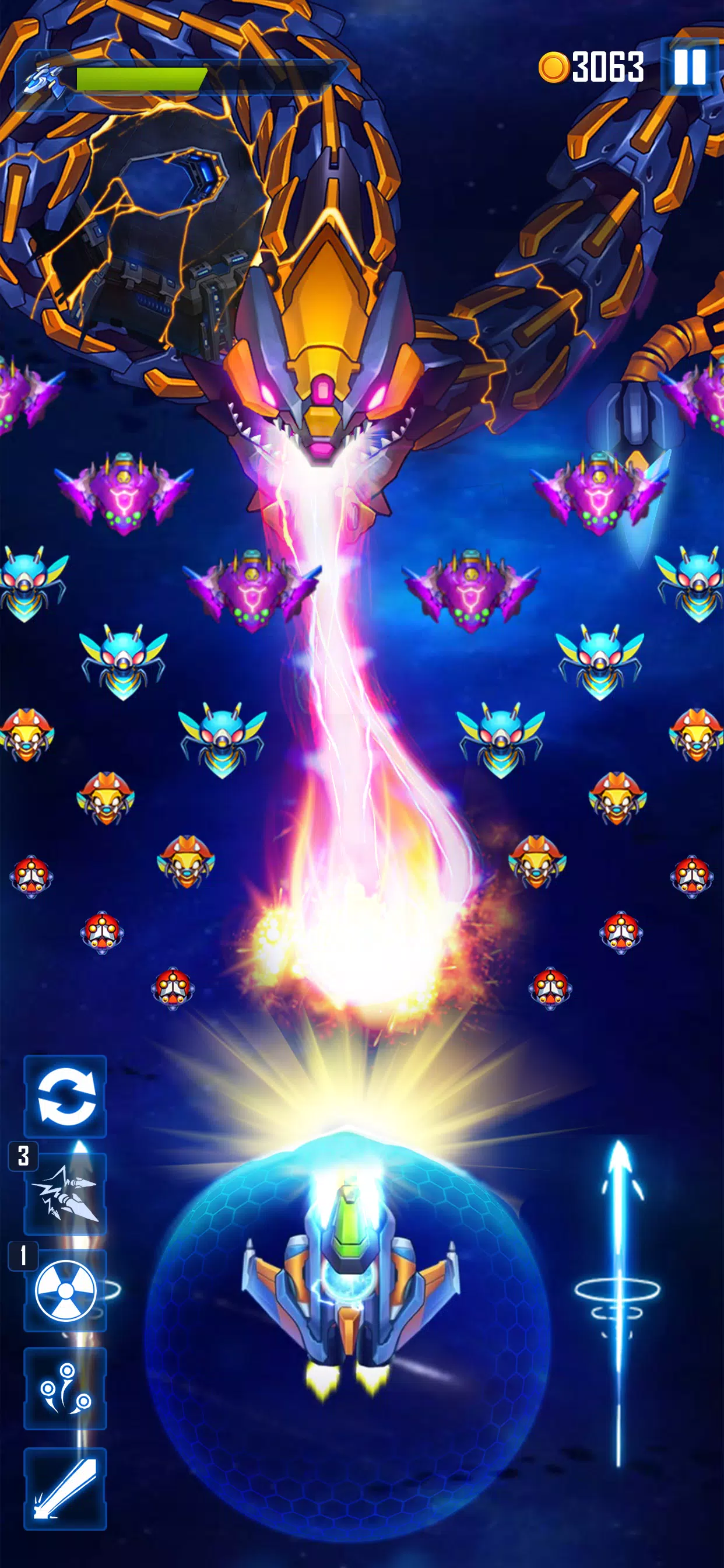 WindWings: Space Shooter स्क्रीनशॉट 0