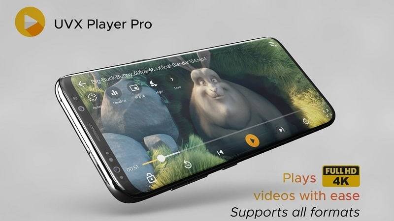 UVX Player Pro Captura de pantalla 0