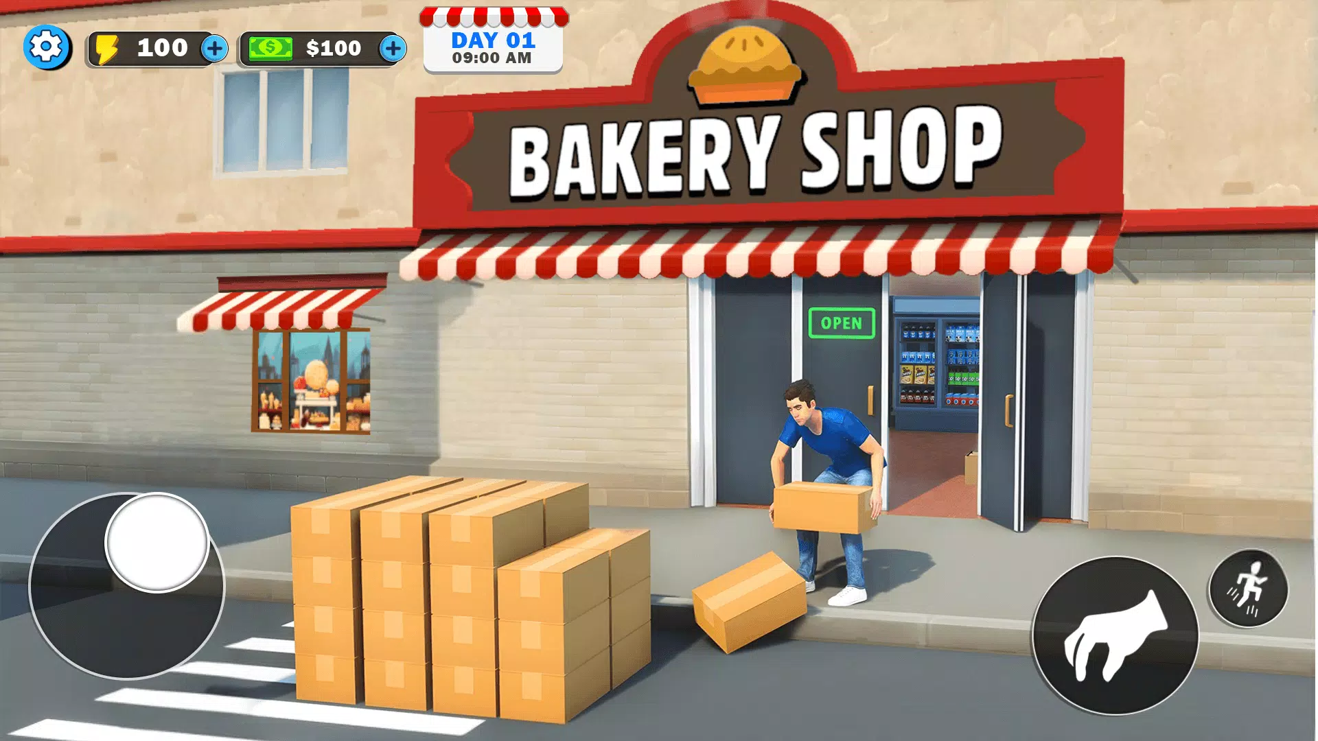 Bakery Supermart Simulator ဖန်သားပြင်ဓာတ်ပုံ 0