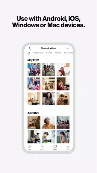 Verizon Cloud Captura de tela 1