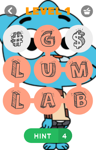 Amazing WORD Gumbal Captura de tela 0