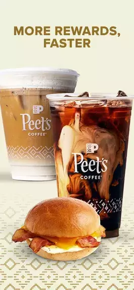 Peet's Coffee: Earn Rewards Скриншот 1