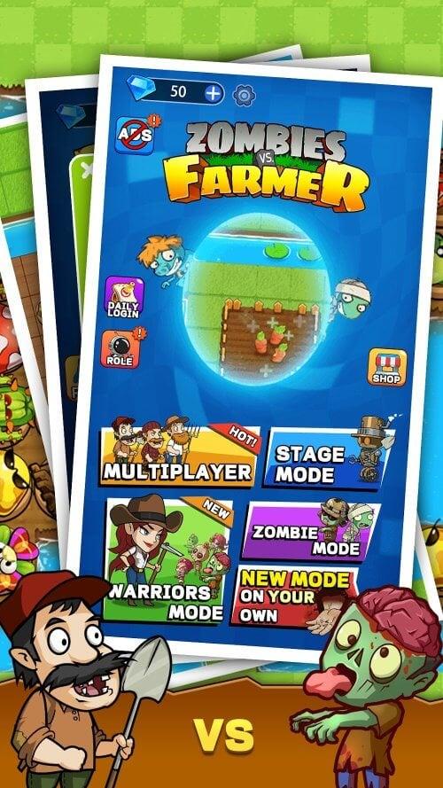 Zombies Vs. Farmer Скриншот 1