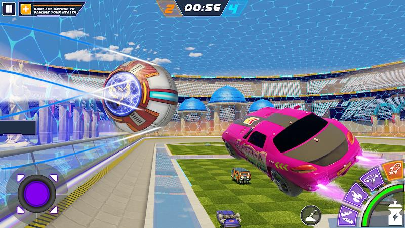 Rocket Car: Car Ball Games ภาพหน้าจอ 1