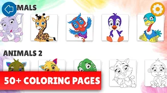 Kids coloring pages for kids Screenshot 2