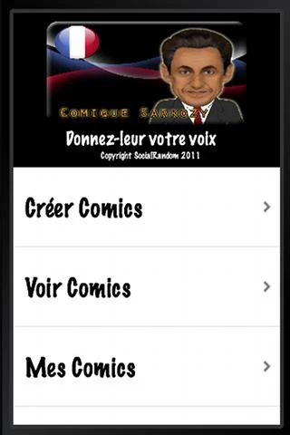 comic Sarkozy Ekran Görüntüsü 0