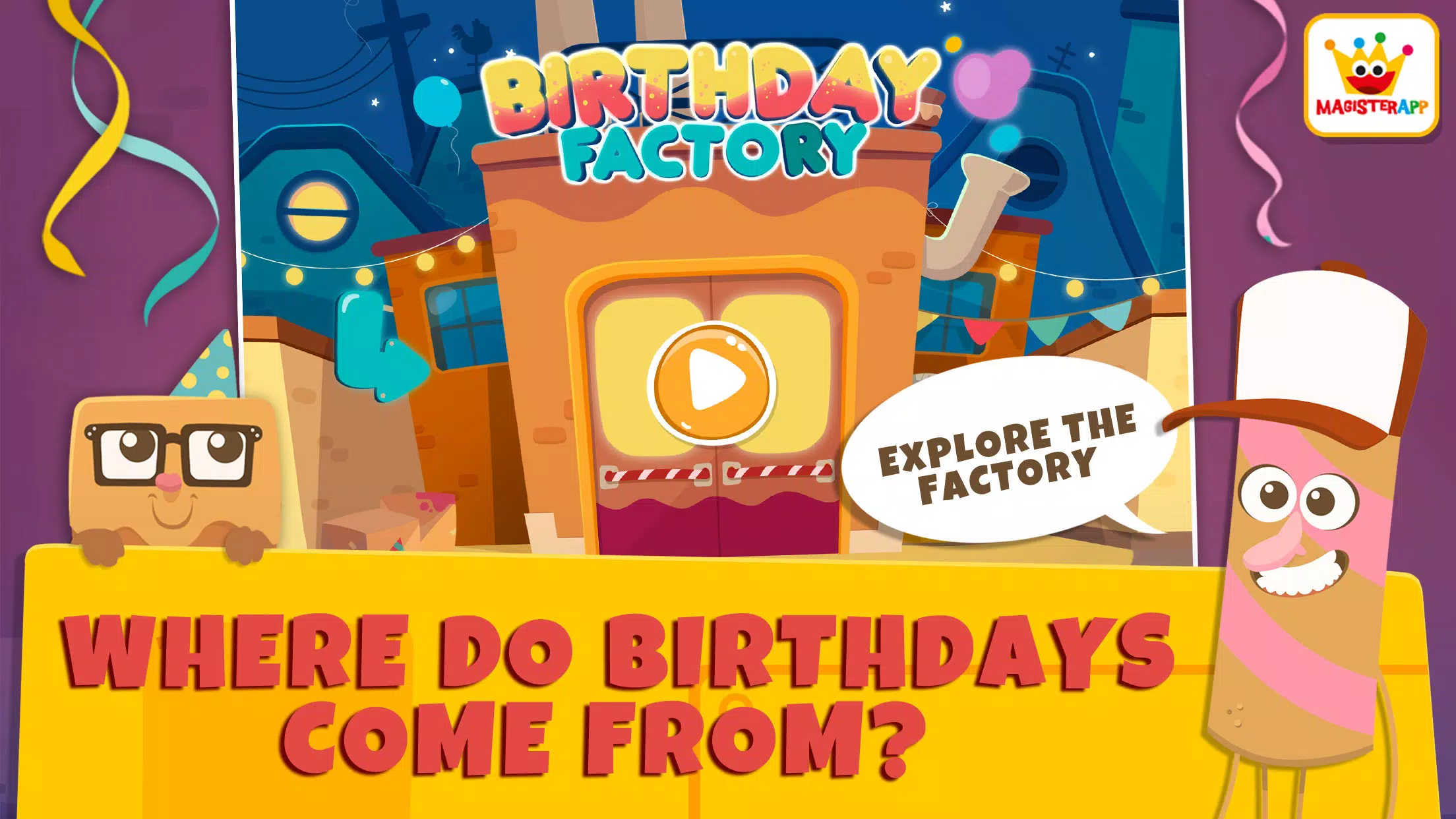 Birthday Factory スクリーンショット 0