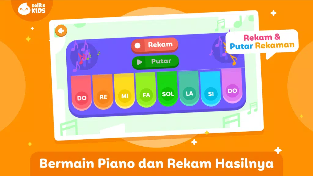 Belajar Piano + Lagu Indonesia Zrzut ekranu 3