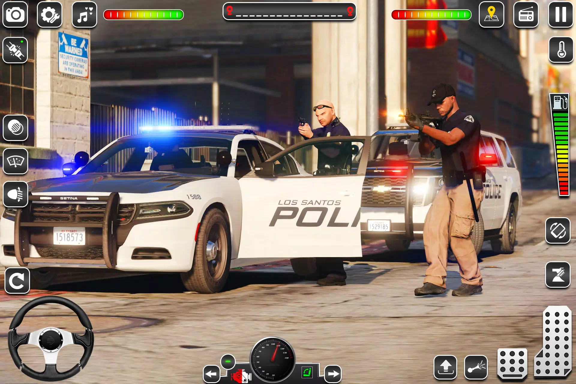 US Police Car Chase Game 3D Ảnh chụp màn hình 2