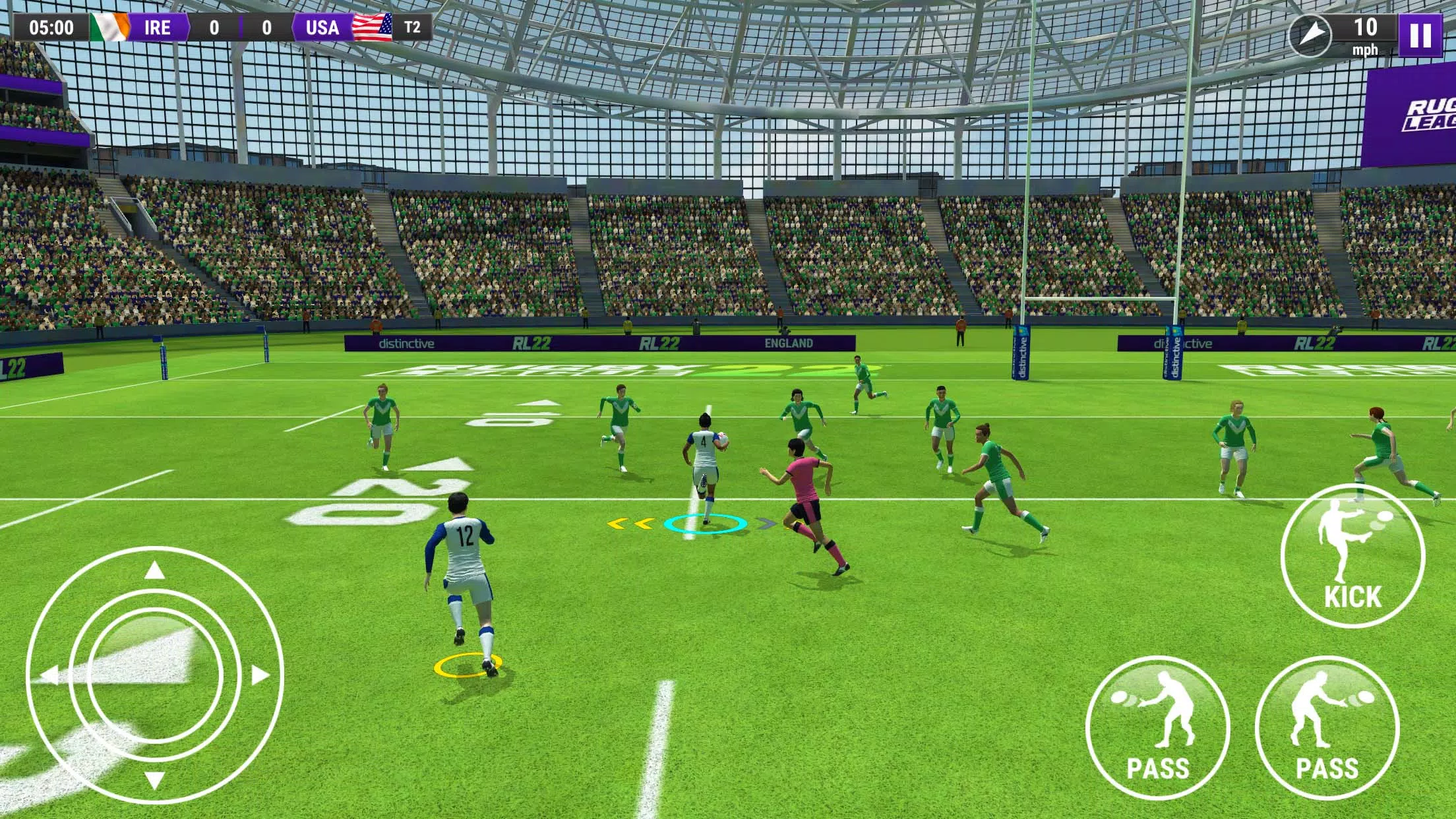 Rugby League 22 Captura de tela 1