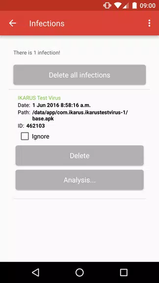 IKARUS TestVirus应用截图第2张