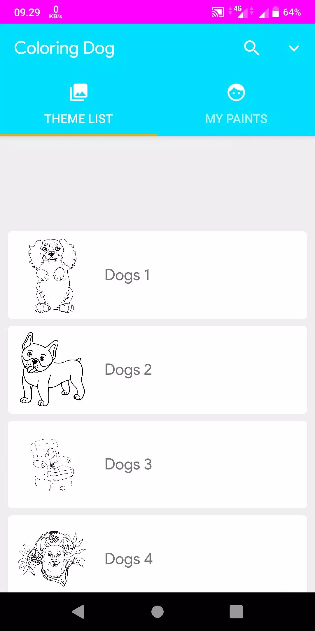 Schermata Coloring Dogs 0