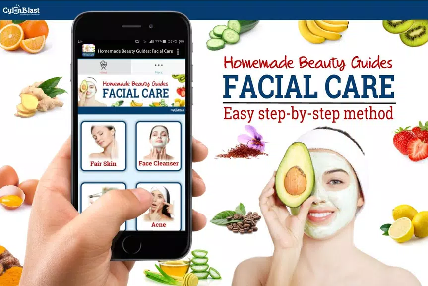 Homemade Beauty: Facial Care স্ক্রিনশট 0