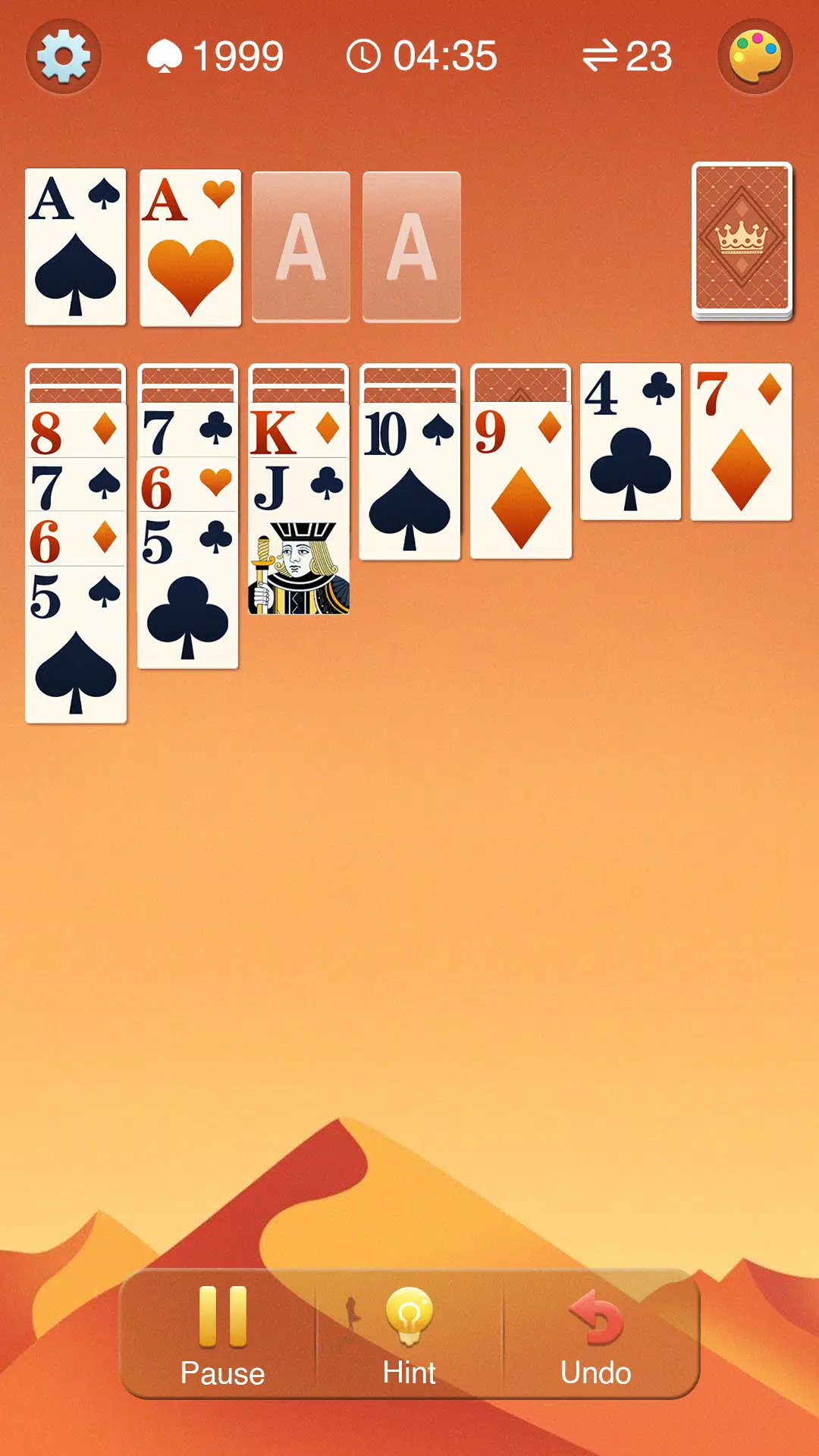 Solitaire Card Game Скриншот 2