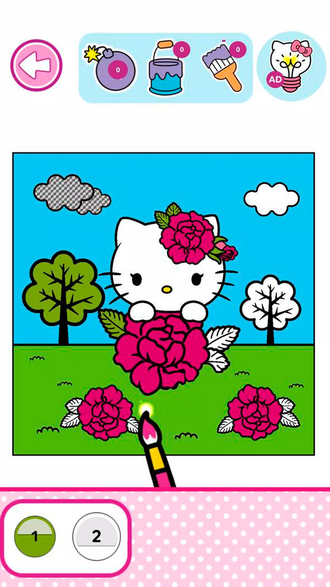 Hello Kitty: Coloring Book Zrzut ekranu 0