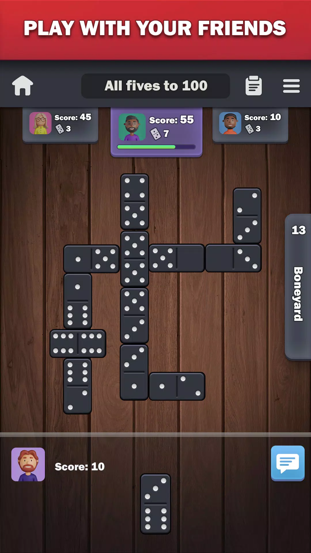 Dominoes online - play Domino!应用截图第1张