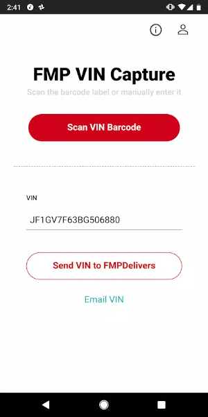 FMP Vin Scan for FMPDelivers by DST» /></p>
<p><strong>Основные характеристики:</strong></p>
<ul>
<li><strong>Легкое сканирование штрих-кодов:</strong> Быстро сканируйте штрих-коды VIN с помощью камеры вашего устройства.</li>
<li><strong>Ввод VIN вручную:</strong> Вводите VIN вручную, если сканирование штрих-кода невозможно.</li>
<li><strong>Отправлять VIN-коды по электронной почте:</strong> Легко отправлять отсканированные VIN-коды по электронной почте для простой передачи в другие приложения.</li>
<li><strong>Безопасная проверка учетных данных:</strong> гарантирует, что доступ к приложению смогут получить только авторизованные пользователи.</li>
<li><strong>Настраиваемые настройки камеры:</strong> Оптимизируйте настройки камеры для точного сканирования штрих-кода.</li>
<li><strong>Функциональность при слабом освещении:</strong> Используйте встроенный фонарик для лучшей видимости в условиях низкой освещенности.</li>
</ul>
<p><img src=