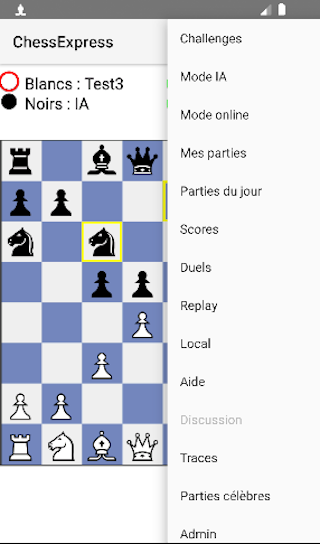 ChessExpress Echecs en ligne 스크린샷 2