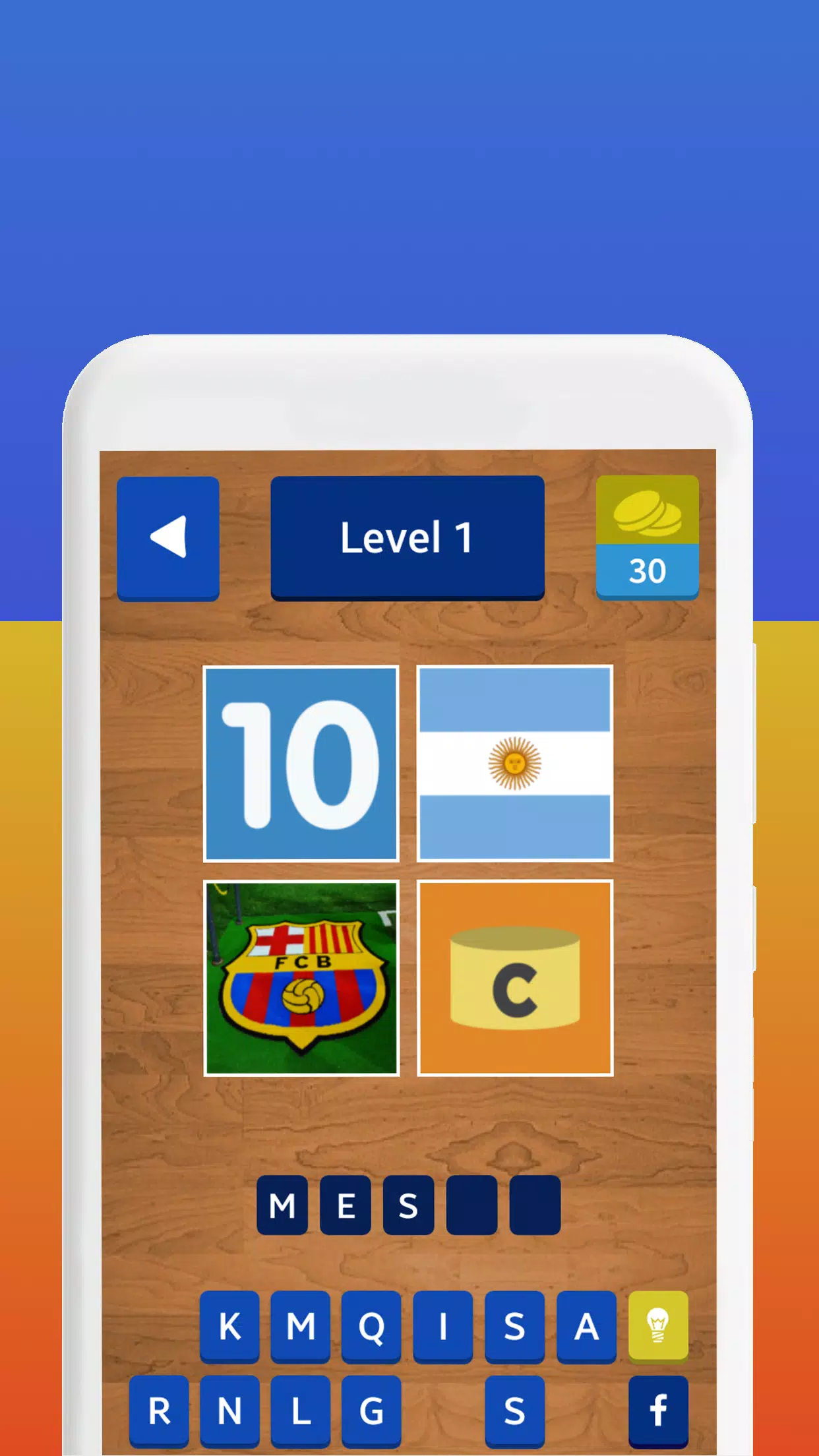 4 Pics 1 Footballer应用截图第3张
