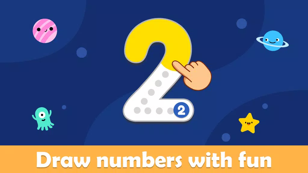 Learning 123 Numbers For Kids Ekran Görüntüsü 0