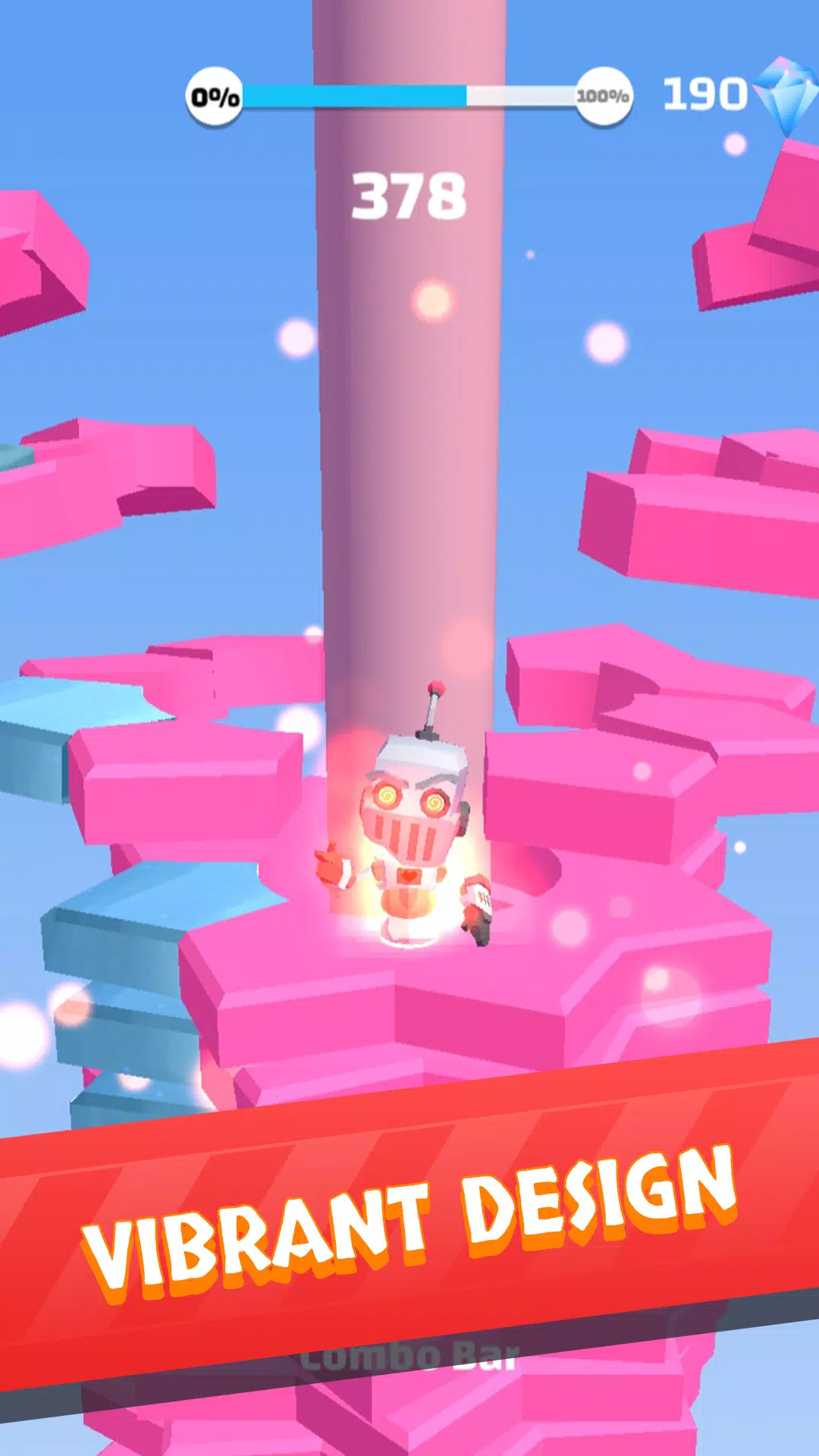 Helix Stack Jump: Zerschlagen Screenshot 2