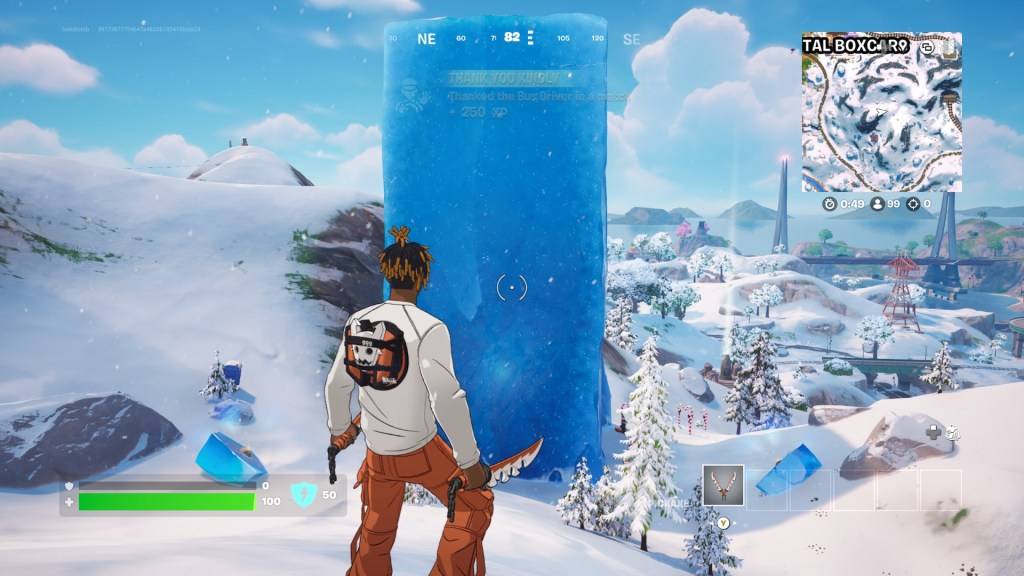 Frozen Mariah Carey a Fortnite