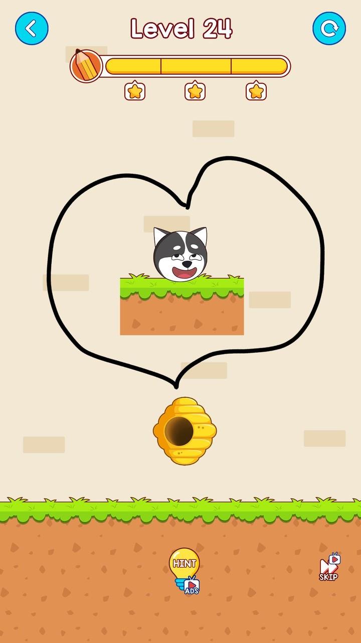 Husky Rescue: Save Dog Puzzle Captura de pantalla 2