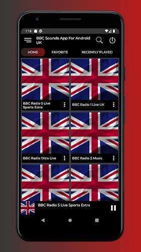 BBC Sounds App For Android UK スクリーンショット 0