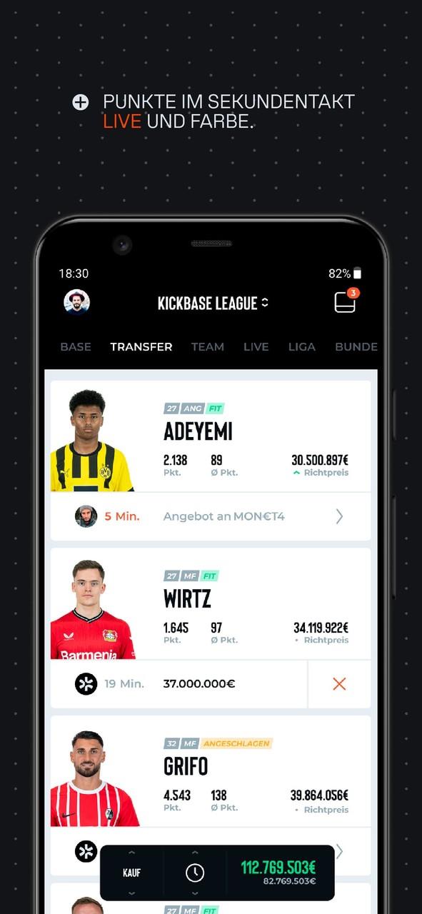 Kickbase Bundesliga Manager স্ক্রিনশট 3