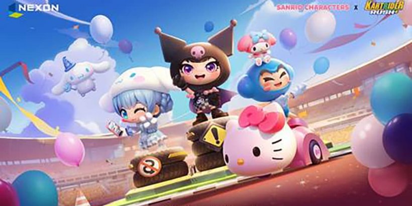 हैलो किट्टी थीम के लिए Sanrio के साथ KartRider Rush भागीदार