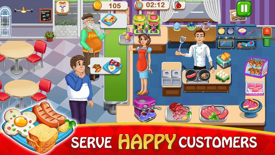 Master Chef Kitchen Games Cook Captura de tela 0