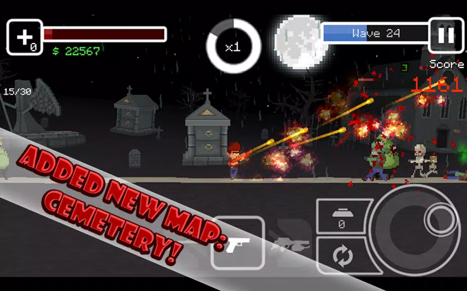 Undead Pixels: Zombie Invasion Ảnh chụp màn hình 0