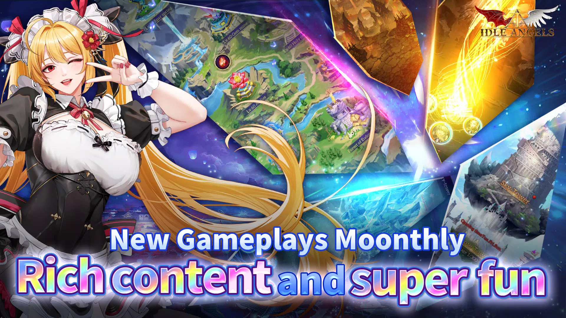 Idle Angels: Goddess' Warfare Скриншот 3