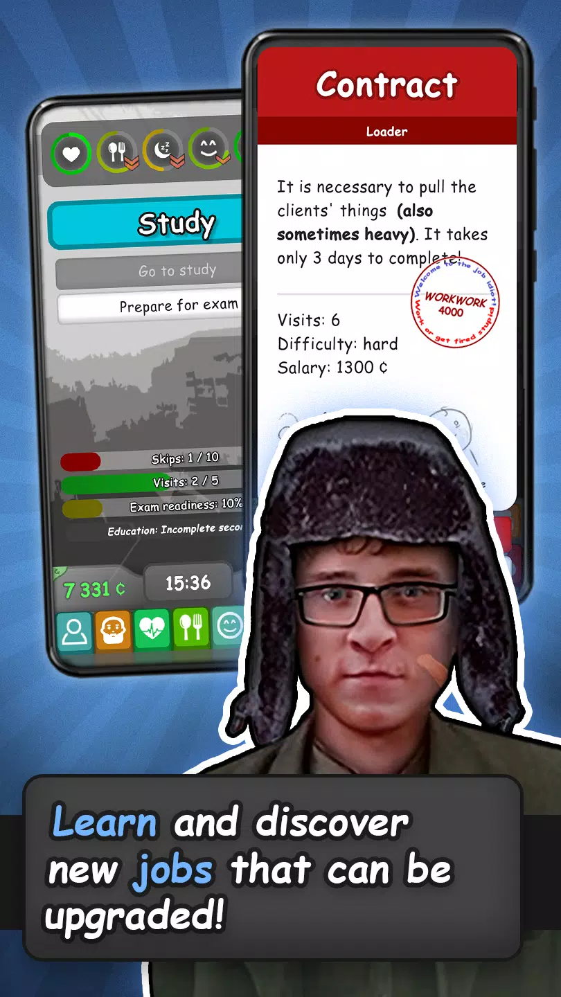 Schermata Homeless: Life Simulator 2