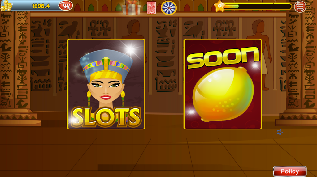 Classic Cleopatra Egypt Slot Machine ♛ ภาพหน้าจอ 1