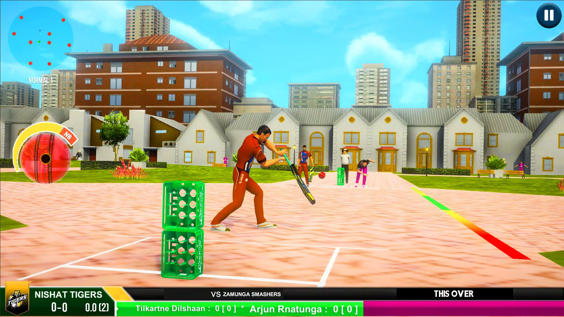 Street Criket-T20 Cricket Game 스크린샷 1