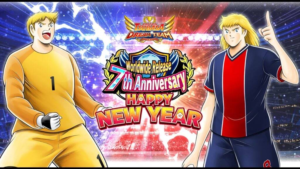 Zdobądź darmowe 100 transferów podczas wydarzeń Captain Tsubasa: Dream Team New Year 2025!