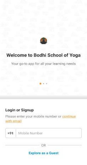 Bodhi School of Yoga應用截圖第0張