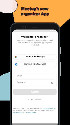 Meetup for Organizers應用截圖第1張