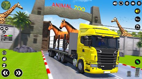 Animal Transport Truck Driving Screenshot 1