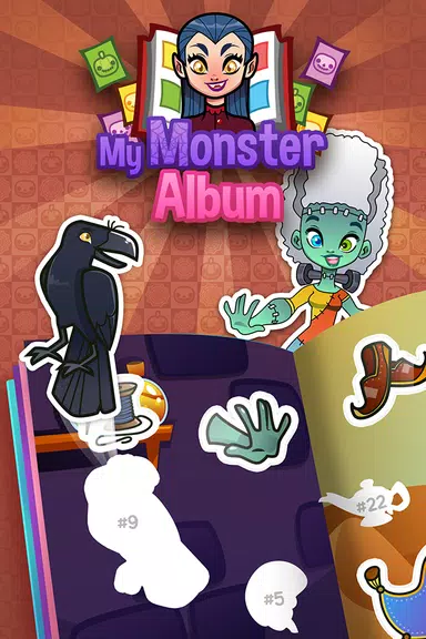 My Monster Album - Collect & T Tangkapan skrin 3