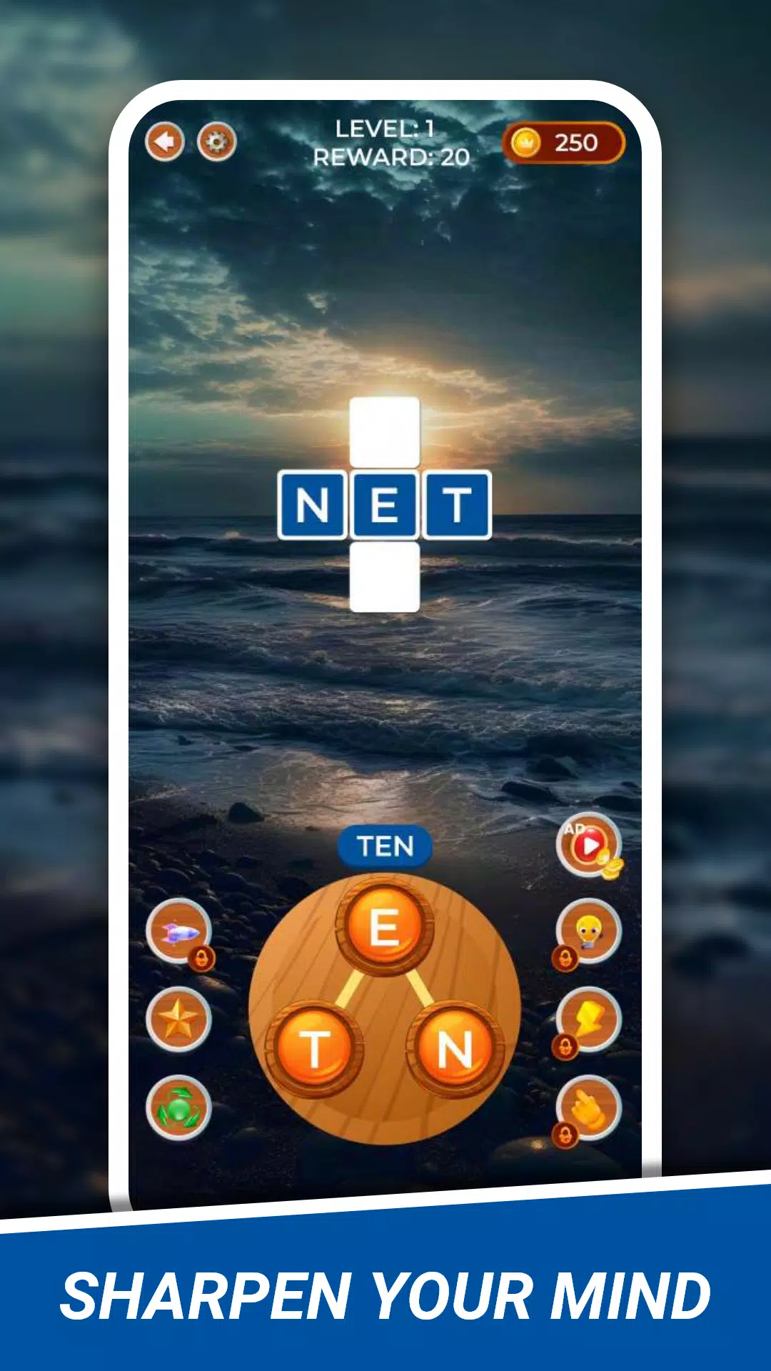 Word Connect Crossword Puzzle Ekran Görüntüsü 0