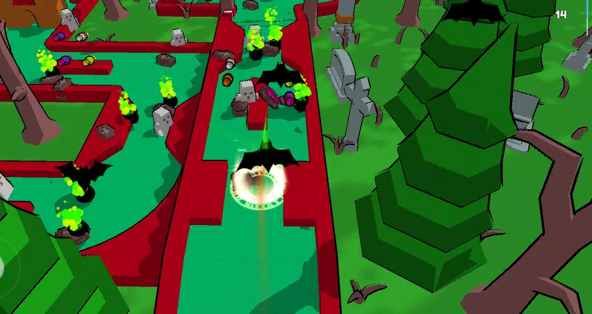 MiniGolf Madness: Halloween Captura de pantalla 3